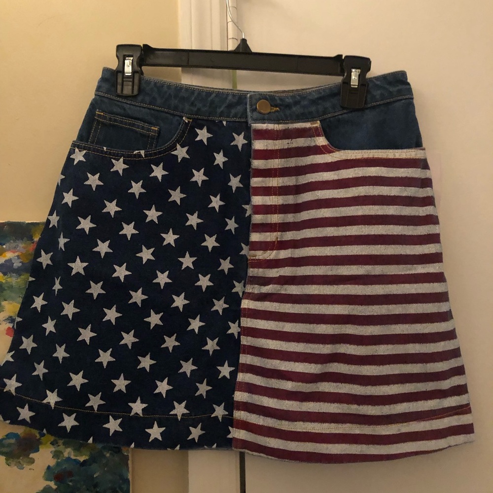 American Apparel USA Denim Skirt (New!)